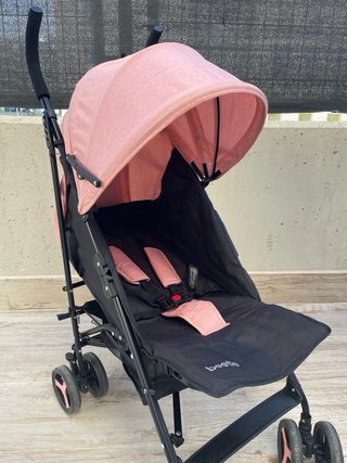 Silla de paseo KikkaBoo Beetle rosa