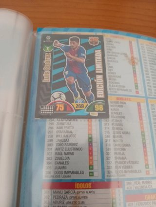 Álbum Panini Adrenalyn LaLiga 2017-18