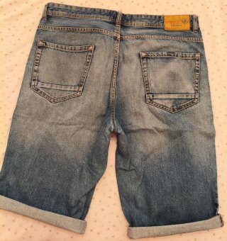 Pantalón corto vaquero Springfield azu
