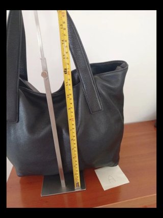 Borsa Coccinelle Vera Pelle Nera