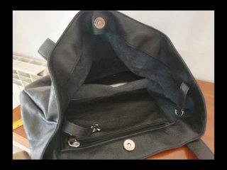 Borsa Coccinelle Vera Pelle Nera