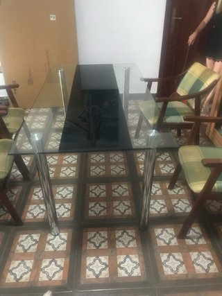 Mesa de cristal