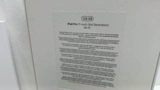 iPad Pro 11 3ª Gen M1 128GB Grigio Siderale