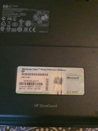 HP Compaq 4720s Plata
