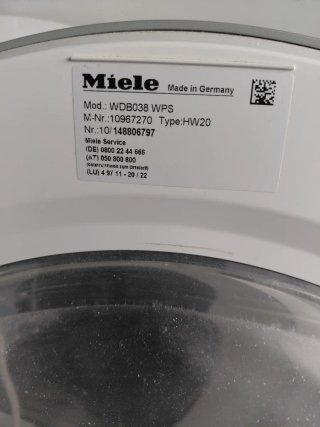 Lavadora Miele W1 Classic