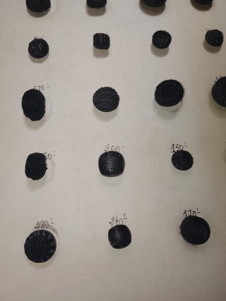 Muestrario botones antiguos