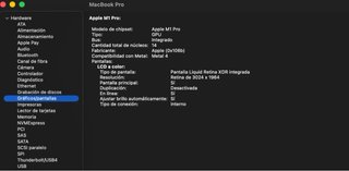 MacBook Pro 14” M1 Pro - 16Gb RAM