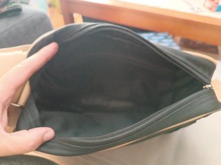 Bolso Sipecusa Negro y Beige
