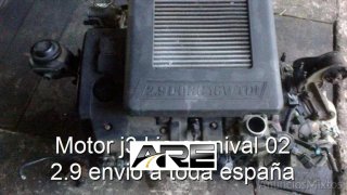 Motor j3 kia carnival 02 2.9 envio a toda  r_31681