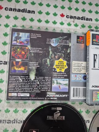 Final Fantasy VII Platinum PS1