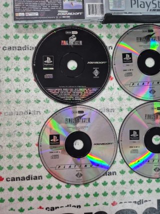 Final Fantasy VII Platinum PS1