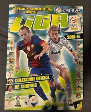Lote 4 Álbumes Liga BBVA 10/11 11/12 12/13 13/14
