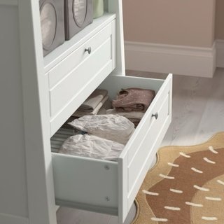 Cómoda cambiador Sundvik Ikea blanca