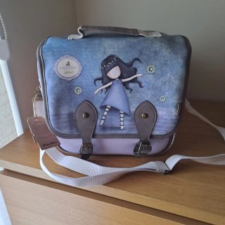 Bolso Santoro's Gorjuss Azul y Morado