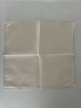 Tovaglietta Lino Ricamata a Mano Vintage