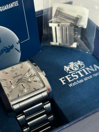 Festina F20635/1 Reloj Cronógrafo Acero