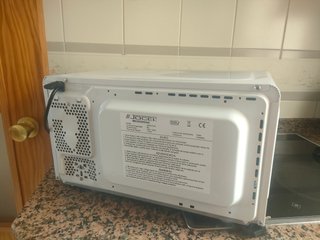 Microondas. En venta hasta final de mes