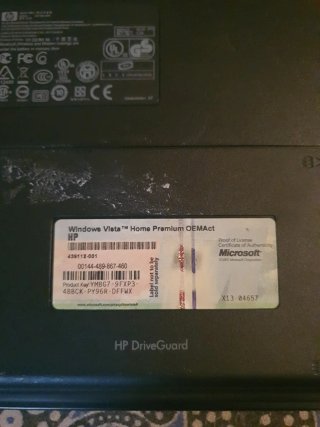 HP Portátil Plata y Negro