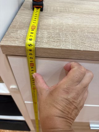 Cómoda Mueble Cajonera Madera y Metal
