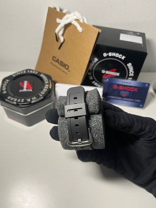 G-Shock GA2100 Negro Naranja