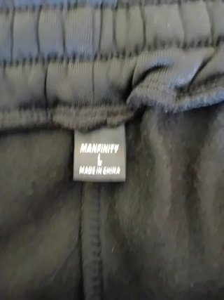 Chándal Manfinity Negro Talla L