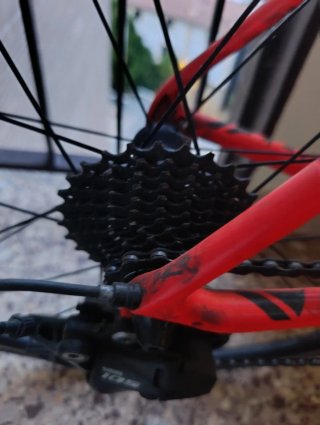 Bicicleta Giant ADVANCED Roja