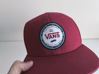 Gorra Vans infantil roja
