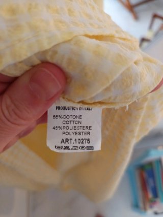 Vestido amarillo Banoffee cuadros