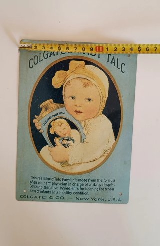 Cartel Vintage Colgate's Baby Talc
