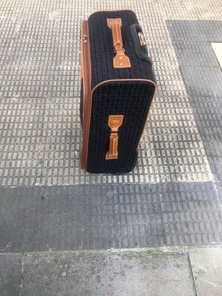 Maleta Emidio Tucci Negra y Marrón