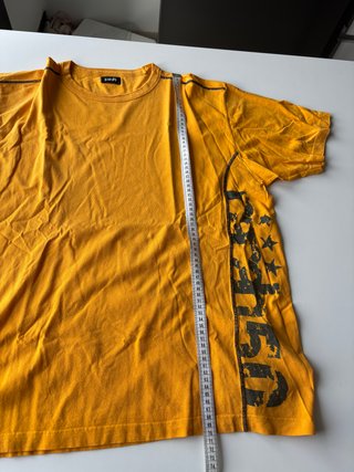 Parah Sport Uomo T-shirt Vintage Arancione Taglia