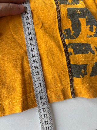 Parah Sport Uomo T-shirt Vintage Arancione Taglia