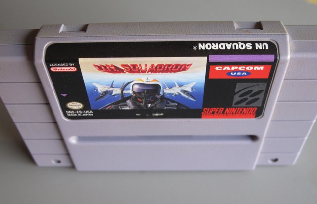 U.N. Squadron SNES (USA) Super Nintendo Capcom