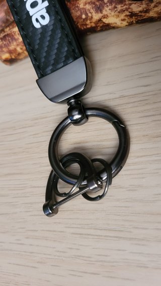 Portachiavi Aprilia Carbon Style Pelle PU
