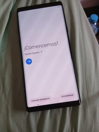 Samsung Galaxy Note 9 Negro/Marrón