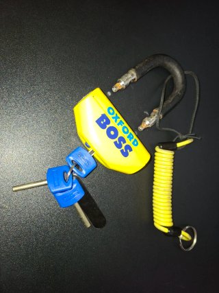 Candado disco freno para moto Oxford Boss