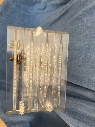 Organizador de pendientes acrílico