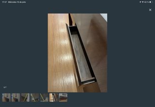 Mueble recibidor madera