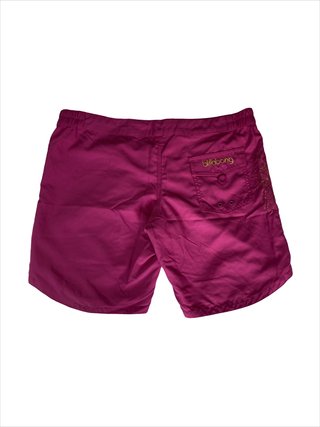 Bañador Billabong Rosa Bordado Y2K Mujer L