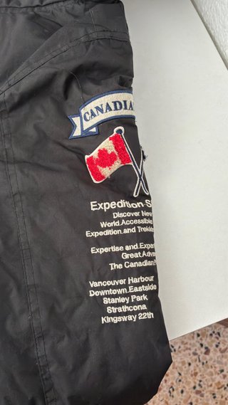 Chaqueta Canadian Peak Negra
