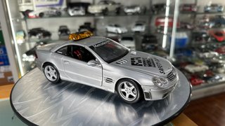 Mercedes sl55 safety car f1 escala 1:18