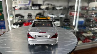 Mercedes sl55 safety car f1 escala 1:18