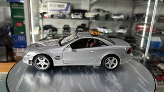 Mercedes sl55 safety car f1 escala 1:18