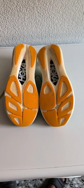 Zapatilla Hoka Verde/Naranja/Amarillo