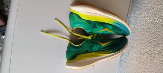 Zapatilla Hoka Verde/Naranja/Amarillo