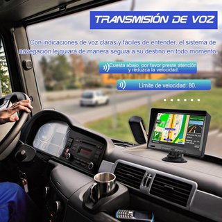 Navegador GPS 9 Camión Bluetooth AWESAFE A10