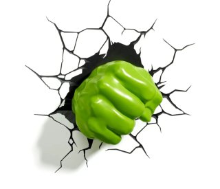Lámpara Puño Hulk Avengers 3D Deco Light
