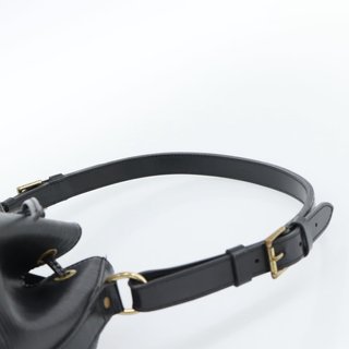 LOUIS VUITTON Epi Petit Noe Shoulder Bag Black