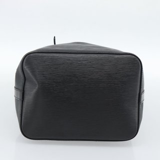LOUIS VUITTON Epi Petit Noe Shoulder Bag Black