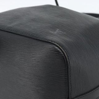 LOUIS VUITTON Epi Petit Noe Shoulder Bag Black